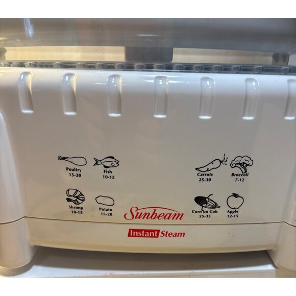 Sunbeam Oster Instant Steam Automatic Food Veggie Steamer Rice Cooker - Picture 2 of 12